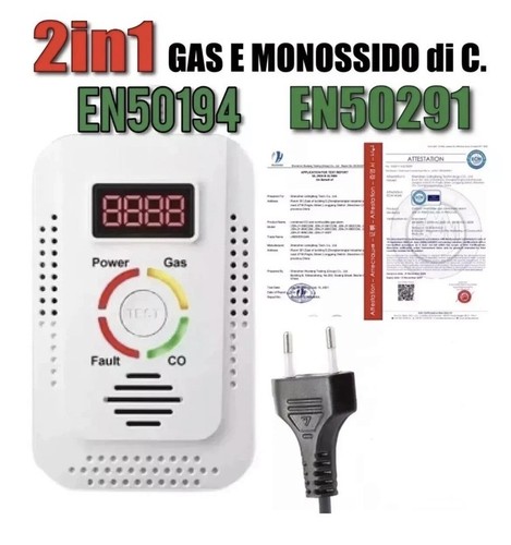 Rilevatore gas monossido - rilevatore,