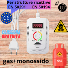✅RILEVATORE GAS E MONOSSIDO