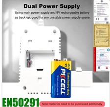 Rilevatore 2in1 monossido di