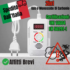 ✅RILEVATORE MONOSSIDO DI