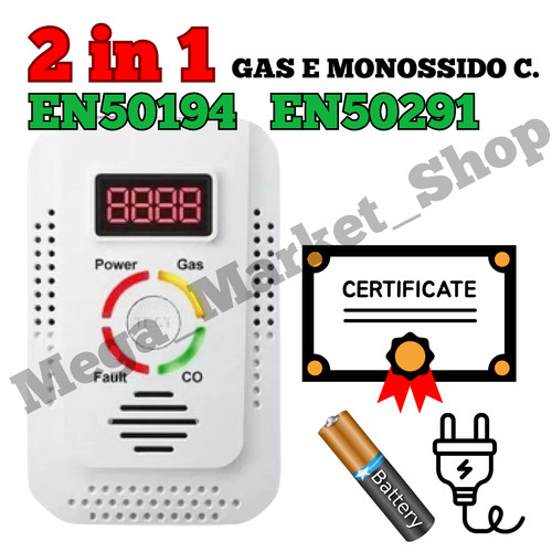 Rilevatore monossido - , di